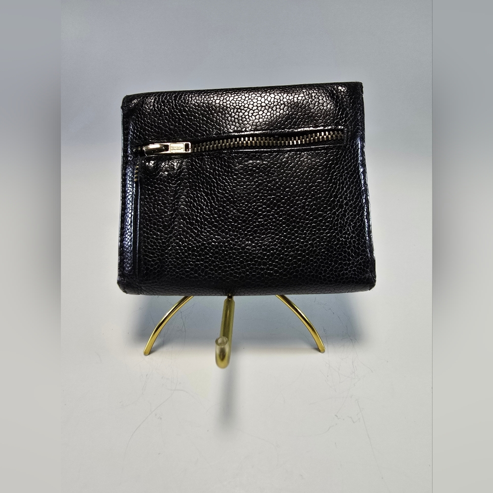Chanel Black Caviar Timeless CC Compact Wallet (With COA) - Picture 6 of 11